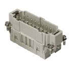 frutto spina, serie CSE, connessione con morsetto a molla, 16 poli + PE, 16 A 500 V 6 kV 3, grandezza '77.27' product photo