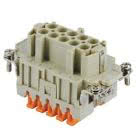 frutto presa, serie CSH, connessione rapida con morsetto a molla SQUICH®, 10 poli + PE, 16 A 500 V 6 kV 3, grandezza '57.27' product photo