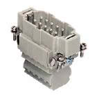 frutto spina, serie CSS, connessione con doppio morsetto a molla, 10 poli + PE, 16 A 500 V 6 kV 3, grandezza '57.27' product photo