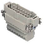 frutto spina, serie CSS, connessione con doppio morsetto a molla, 16 poli + PE, 16 A 500 V 6 kV 3, grandezza '77.27' product photo