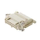 frutto presa, serie CT, connessione con morsetto a vite, 16 poli + PE, 16 A 230/400 V 4 kV 2, grandezza '77.27', con morsettiera incorporata, montaggio lato sinistro product photo