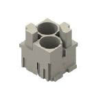 frutto presa modulare, serie Mixo Bus, coassiale, 2 moduli, 50 V 0,8 kV 3, alloggiamento per 2 connettori schermati product photo