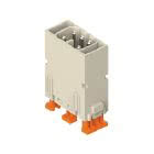 frutto spina modulare, serie Mixo, connessione rapida con morsetto a molla SQUICH®, 5 poli, 1 modulo, 16 A 400 V 6 kV 3 product photo