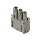 frutto presa modulare, serie Mixo, connessione a crimpare, 3 + 4 poli, 1 modulo, 40 A 830 V 8 kV 3 / 10 A 830 V 8 kV 3 product photo