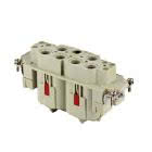 frutto presa, serie CX, connessione a crimpare, 6 + 6 poli + PE, 100 A 690 V 8 kV 3 / 16 A 400 V 6 kV 3, grandezza  '104.27' product photo