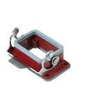 Custodia da incasso, serie 180 &deg;C, con 1 leva, grandezza '44.27', con guarnizione product photo