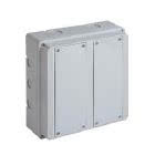 quadretto per formazioni combinate, serie FC, composto da cassetta base e telaio, per prese serie SQ product photo