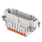 frutto spina, serie JSH, connessione rapida con morsetto a molla SQUICH®, 16 poli + PE, 16 A 500 V 6 kV 3, grandezza '77.27' product photo