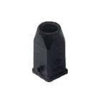 Custodia mobile, serie CK, con 2 piolini, ingresso cavo verticale M20, grandezza '21.21', colore nero product photo