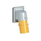 spina da incasso, serie PLUSO, 2 poli + PE, 4 h (giallo), 16 A, 100 ÷ 130 V product photo