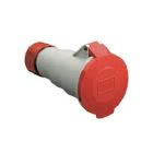 presa mobile, serie PLUSO, 3 poli + N + PE, 6 h (rosso), 16 A, 380 ÷ 415 V product photo
