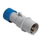 spina mobile, serie PLUSO, 3 poli + PE, 9 h (blu), 16 A, 200 ÷ 250 V, dritta product photo