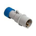 spina mobile, serie PLUSO, connessione rapida SQUICH®, 2 poli + PE, 6 h (blu), 16 A, 200 ÷ 250 V, dritta product photo