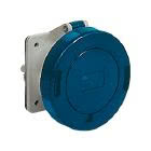 presa da incasso, serie PLUSO, 2 poli + PE, 6 h (blu), 16 A, 200 &divide; 250 V, dritta, con flagia maggiorata product photo