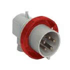 spina mobile, serie PLUSO, 3 poli + PE, 6 h (rosso), 32 A, 380 ÷ 415 V, ad angolo product photo