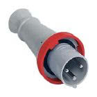 spina mobile, serie PLUSO, 3 poli + N + PE, 6 h (rosso), 63 A, 380 ÷ 415 V, dritta product photo