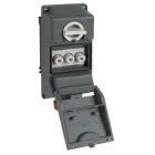 presa con interruttore di blocco, serie TM, 3 poli + N + PE, 6 h (rosso), 16 A, 200/346 ÷ 240/415 V, portafusibile E16, senza scatola base product photo