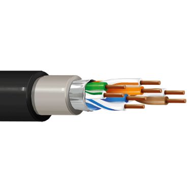 4 X 2 Awg 24 Ftp 5E D.G. Pe Nero B.500 Fca (Conf. da 500 Mt.) product photo Photo 01 3XL