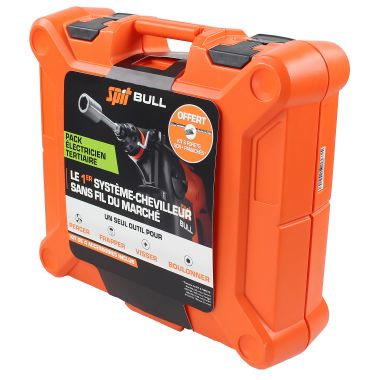 Tassellatore ancorante a batteria Spitbull litio 6,2AH con accessori product photo Photo 02 3XL