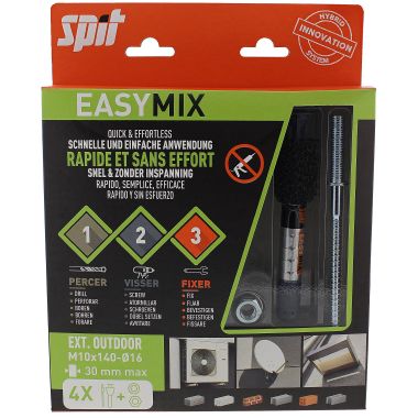 Spit Kit Easymix M10x140 HDG - ø16 per esterno product photo Photo 01 3XL
