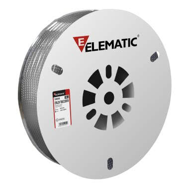 ELEMATIC CALZA TRECCIATA NERA D.6 (Conf. da 100 Mt.) product photo Photo 04 3XL