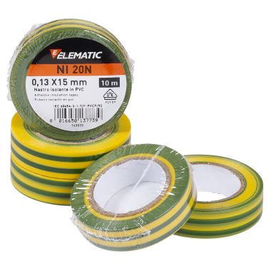 ELEMATIC NASTRO ISOL.0,13X19 25M BIANCO product photo Photo 03 3XL