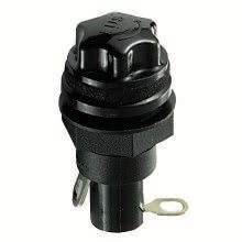 Portafusibile da pannello - Per fusibili 5 x 20 mm - Corrente = 6,3A - Tensione = 250V product photo