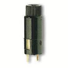Portafusibile per circuito stampato - Per fusibili 5 x 20 mm - Corrente = 6,3A - Tensione = 250V product photo