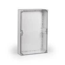 Cassetta IP66/67 Cubo O - Materiale: ABS - Tipo: con pareti lisce - Dimensioni: 400 x 600 x 130 mm - Coperchio trasparente product photo