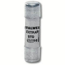 Fusibile cilindrico 14 x 51 mm - Tipo: CH14 - Curva: aR extrarapida - Corrente = 16A - Tensione = 690V product photo