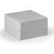 Cassetta IP66/67 Cubo S - Materiale: ABS - Tipo: con pareti lisce - Dimensioni: 175 x 175 x 100 mm - Coperchio opaco product photo Photo 01 2XS