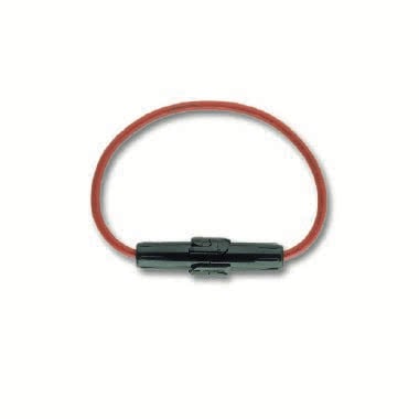 Portafusibile volante - Per fusibili 6,3 x 32 mm - Corrente = 10A - Tensione = 250V - Con cavi 14 AWG product photo Photo 01 3XL
