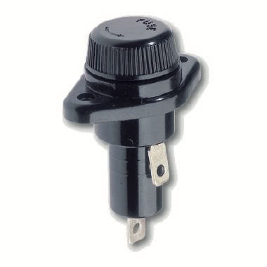 Portafusibile da pannello - Per fusibili 10,3 x 38 mm - Corrente = 30A - Tensione = 600V - Con omologazione UR e CSA product photo Photo 01 3XL