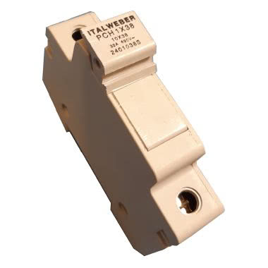 Portafusibili per fusibili 10,3 x 38 mm - Modello: PCH - Tipo: unipolare - Corrente = 32A - Tensione = 690V AC product photo Photo 01 3XL