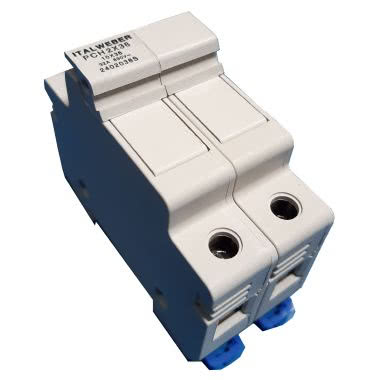 Portafusibili per fusibili 10,3 x 38 mm - Modello: PCH - Tipo: bipolare - Corrente = 32A - Tensione = 690V AC product photo Photo 01 3XL
