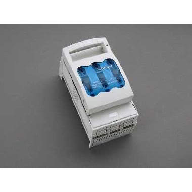 Portafusibile sezionabile LTS-00-CAV - Per fissaggio su sistema a barre 60 mm - Tipo: 3P - Grandezza: NH-00 - Corrente = 160A product photo Photo 01 3XL