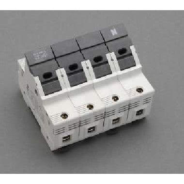 Portafusibile sezionabile modello BCH - Per fusibili 14 x 51 mm - Tipo: tripolare + neutro - Corrente = 50A - Tensione = 690V product photo Photo 01 3XL