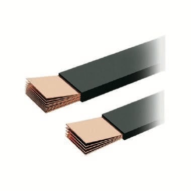 Barra di rame flessibile isolata - Dimensioni = 20 x 1 x 6 - Lunghezza = 2 m product photo Photo 01 3XL