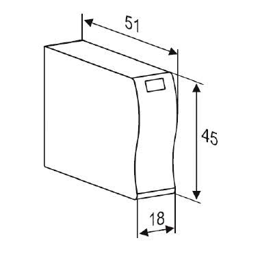 Cartuccia varistore per scaricatori - Classe II - Tipo: per impianti fotovoltaici - Tensione = 1000V DC product photo Photo 01 3XL