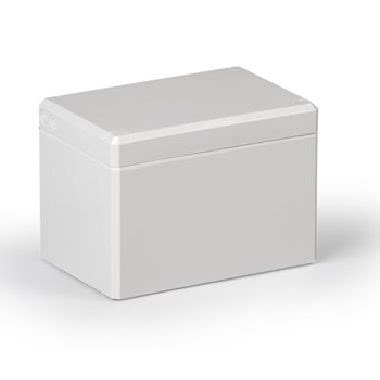 Cassetta IP66/67 Cubo D - Materiale: ABS - Tipo: con pareti lisce - Dimensioni: 80 x 120 x 86 mm - Coperchio opaco product photo Photo 01 3XL