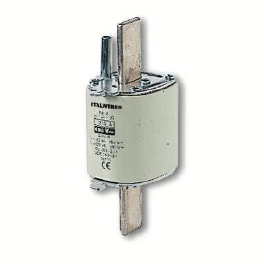 Fusibile a coltello NH-00 - Tipo: con percussore - Curva: gG - Corrente = 125A - Tensione =500V product photo Photo 01 3XL