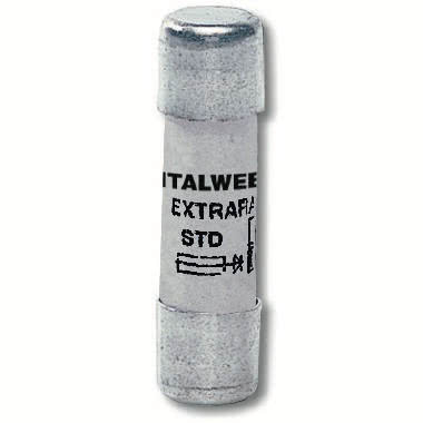 Fusibile cilindrico 14 x 51 mm - Tipo: CH14 - Curva: aR extrarapida - Corrente = 40A - Tensione = 600V product photo Photo 01 3XL