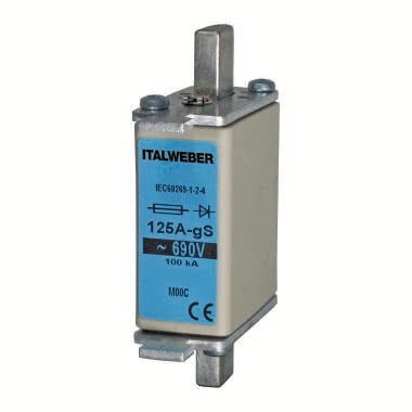 Fusibile a coltello NH-00 - Tipo: standard - Curva: gS - Corrente = 160A - Tensione = 690V product photo Photo 01 3XL