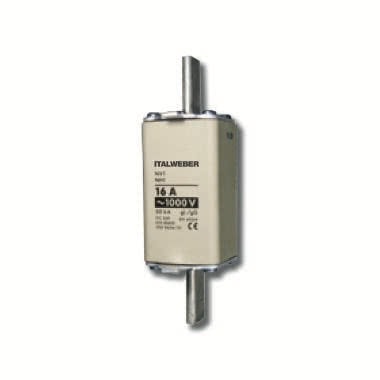 Fusibile a coltello NH-1 - Tipo: standard - Curva: gG - Corrente = 125A - Tensione = 1000V product photo Photo 01 3XL