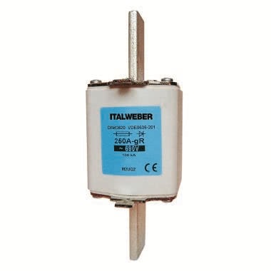 Fusibile a coltello NH-1 - Tipo: standard - Curva: aR extrarapida - Corrente = 200A - Tensione = 690V product photo Photo 01 3XL