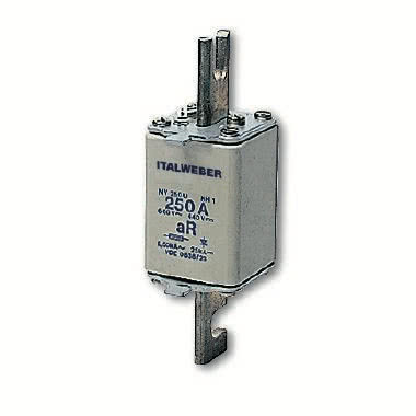 Fusibile fissaggio a bullone - Interasse: 110 mm - Tipo: NHL-1 - Curva: gR extrarapida - Corrente = 80A - Tensione = 690V product photo Photo 01 3XL