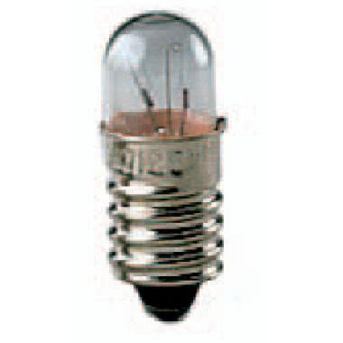 Lampada con attacco E10 - Dimensioni 10x28 - Tensione 220V - Potenza 3W product photo Photo 01 3XL