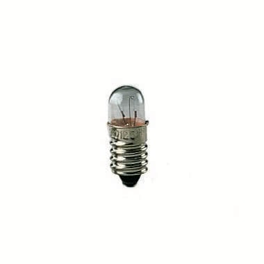 Lampada con attacco E10 - Dimensioni 9x23 - Tensione 6V - Potenza 2W product photo Photo 01 3XL