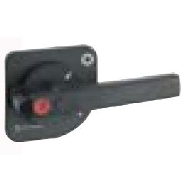 Manovra bloccoporta rossa + mostrina gialla per interruttori sezionatori tipo P3 / P4 / F3 / F4 product photo Photo 01 3XL