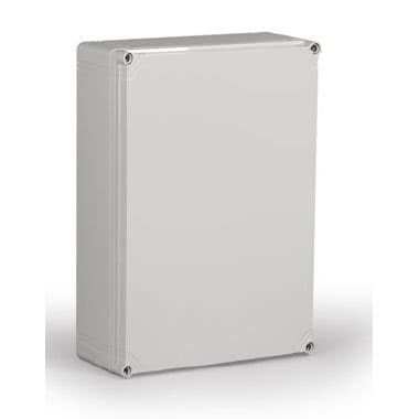Cassetta IP66/67 Cubo O - Materiale: ABS - Tipo: con pareti lisce - Dimensioni: 300 x 400 x 130 mm - Coperchio opaco product photo Photo 01 3XL